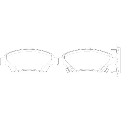 Honda Fit/Shuttle/Insight Front Brake Pads