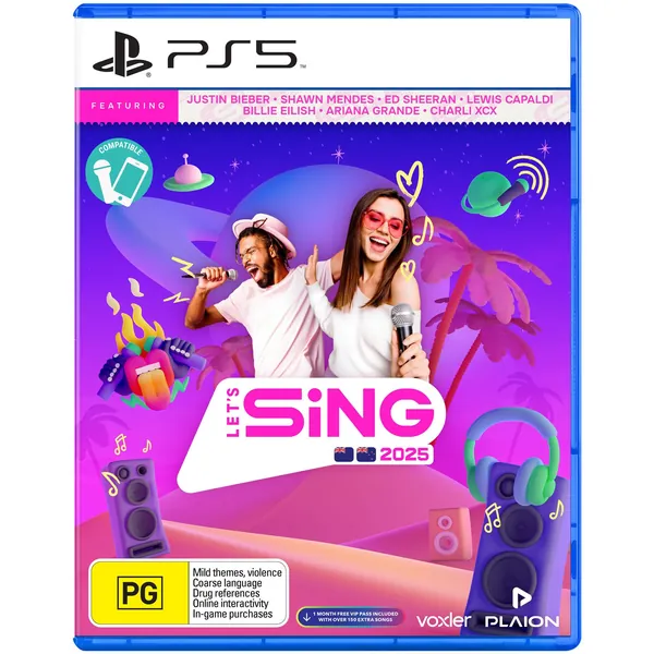 Let's Sing 2025 PS5 Game