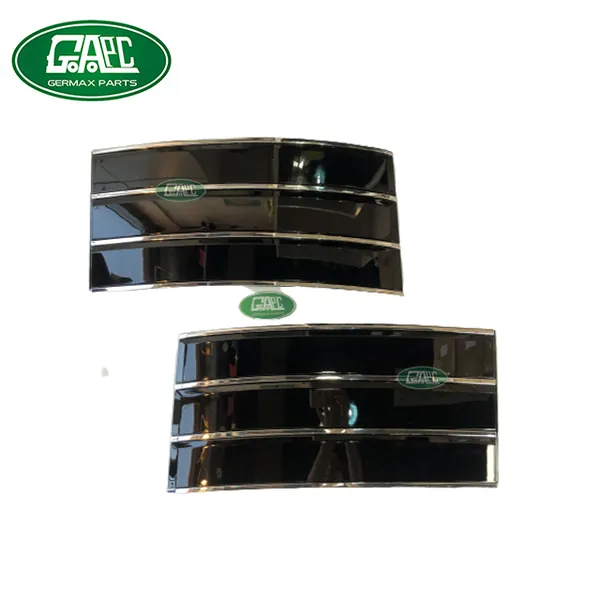 Germax GLVG13012-1 Side Grille fit for Land Rover Range Rover Vogue 2013 2014 2015 2016 2017 Full Black with Chrome Germax Exterior Accessories Wholesale