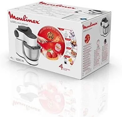 Moulinex Kitchen Machine, Wizzo 1000 Watts, 4 liter bowl capacity Tanzania, QA311127