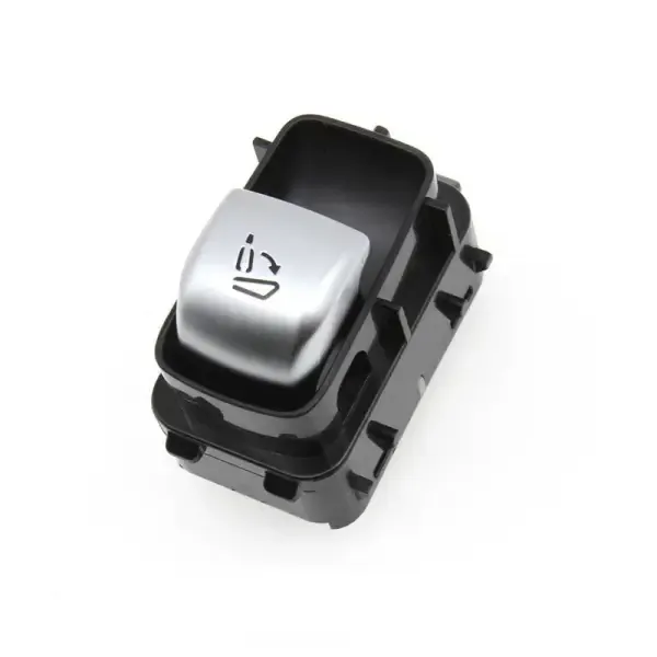 Seat Folding Adjustment Sliding Switch Button Black Left 20590522139051 L CC-5660 Compatible With Mercedes Benz C Class W205 2015-2021 Glc W253 2016-2022