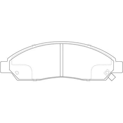 Isuzu DMax Front Brake Pads