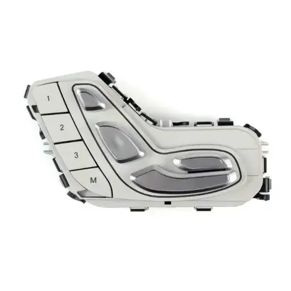 Seat Adjustment Switch Button CC-436 Compatible With Mercedes C Class W205 2016, GLC W253 2016 Left