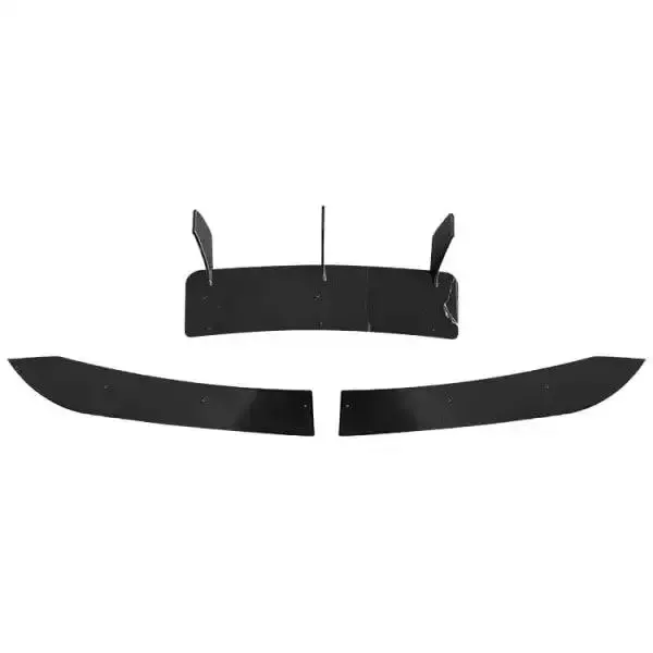 After Rear Lip Diffuser Glossy Black AR-Benz-066 CC-2462 Compatible With Mercedes C Class W204 2007-2014