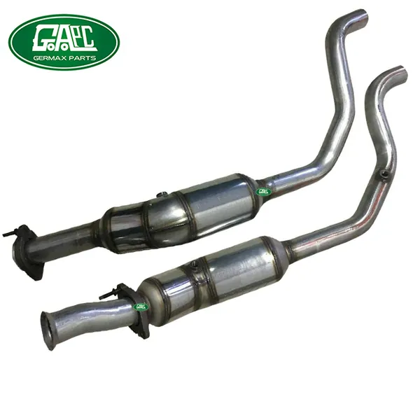 Germax Catalytic Converter Exhaust Pipe LR037492 LR052356 Left LR037488 LR052355 Right GL2350 Land Rover Range Rover Vogue 2013-2017 Range Rover Sport 2014-2017