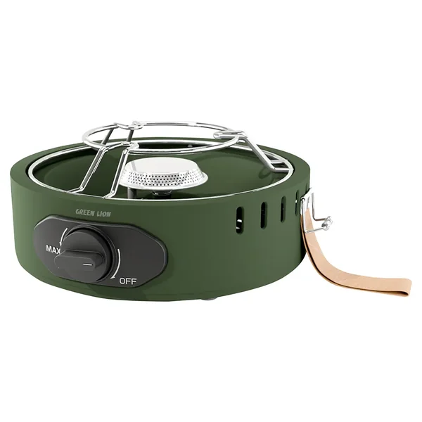 Green Lion Solo Flame Camping Stove - Green