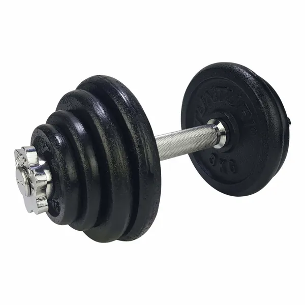 Tunturi 15kg Dumbbell Set - 1 Bar