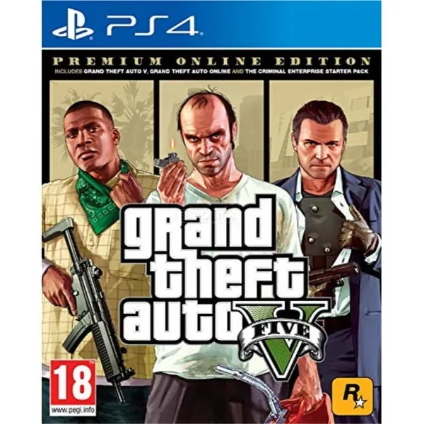 Grand Theft Auto V Premium [Playstation 4]