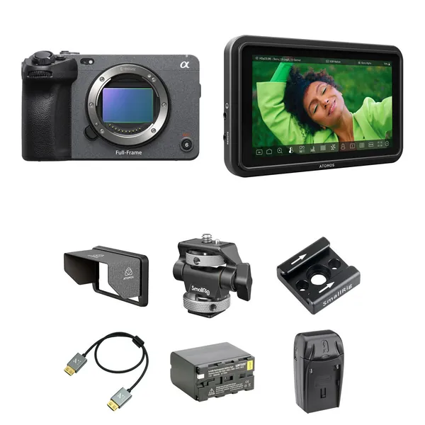 Sony FX3 Full-Frame Cinema Camera Monitor Control Kit