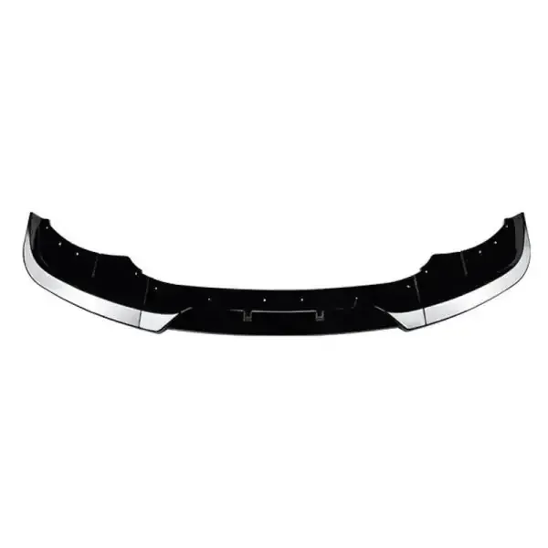Front Bumper Splitter Skirts Lip Zst-586 Glossy Black CC-3782 Compatible With BMW 5 Series F10 2013-2017 Lci
