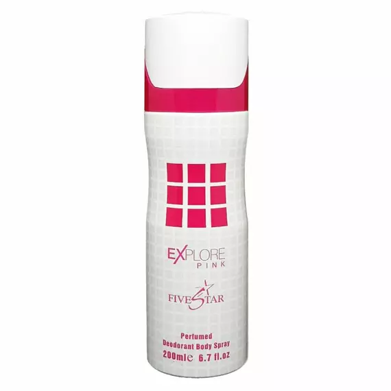 Fivestar Body Spray 200ml Explore Pink for Her