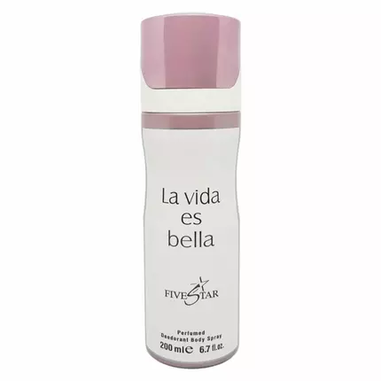 Fivestar Body Spray 200ml La Vida Es Bella for Her