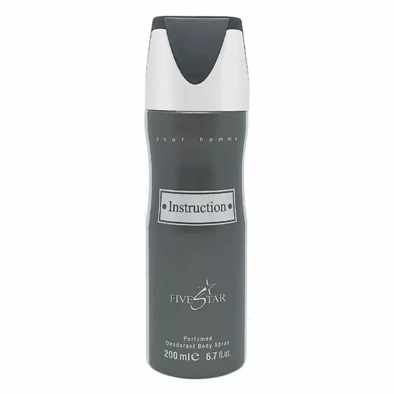 Fivestar Body Spray 200ml Instruction For Him