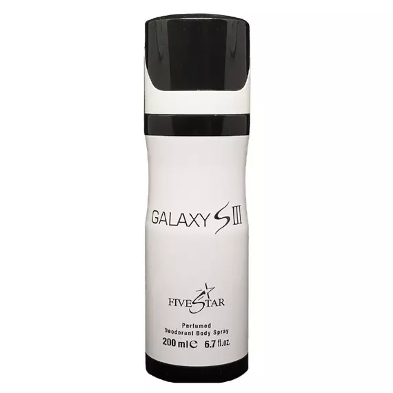 Body Spray Galaxy S3 200ml For Men Pack of 6