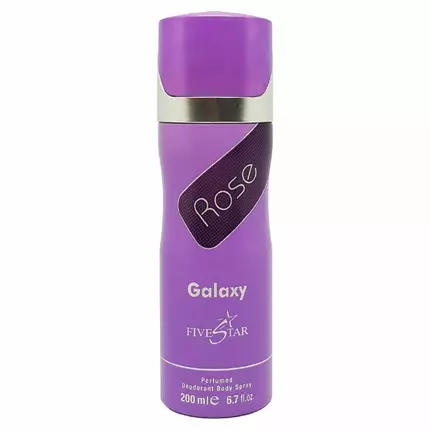 Fivestar Body Spray 200ml Galaxy Rose for Her