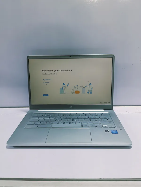 HP Chromebook Cloud Storage Ultra Slim Silver Color Super Fast Intel