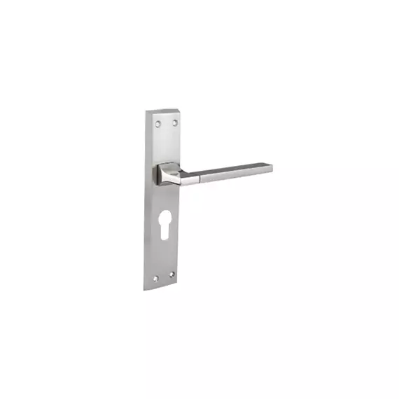 Godrej ARC07 Europrofile Mortise Combiset Locks 240mm 1ck 5 Pin Tumbler Cylinder Made of Superior Corrosion Free Brass Satin Steel Finish 2533