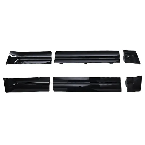 Front And Back Side Skirt Door Protective Panel Surround Door Trim Panel Side Skirts Lip 4 Door CC-7084 Compatible With Range Land Rover Defender 110 L663 Lr129997 2020+