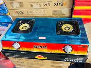 Kishan Gas Stove 2 Plates