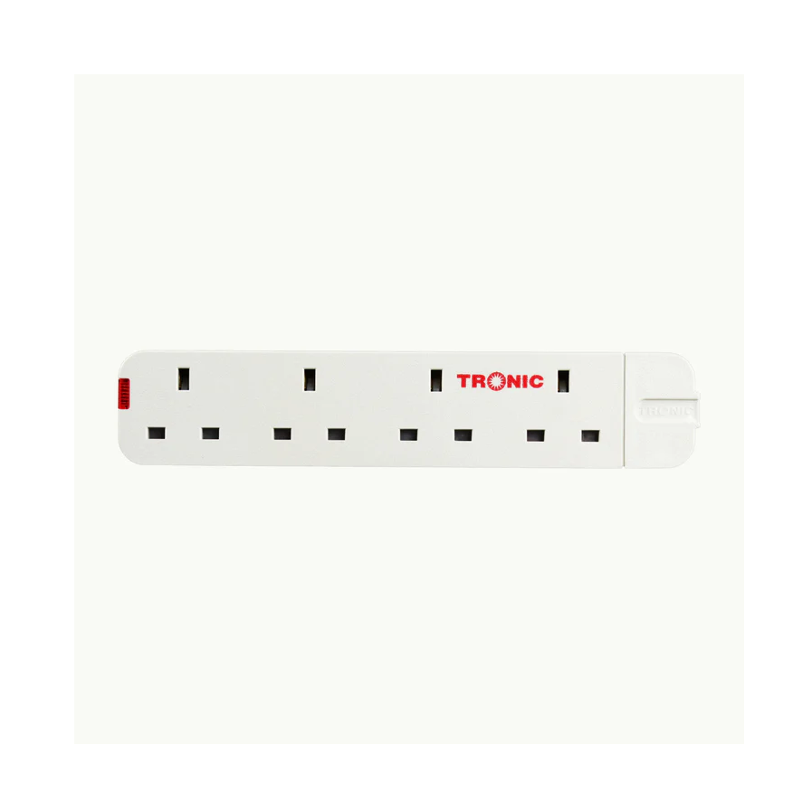 Tronic 4 Way Extension Socket