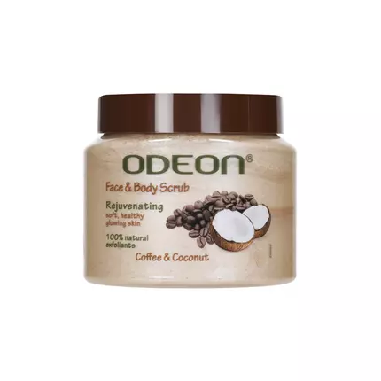 Odeon Face & Body Scub Rejuvenating, Natural Detox, Whitening, Extra Nourishment, Refreshing, Natural Nourishment, Blemish Free 300ml