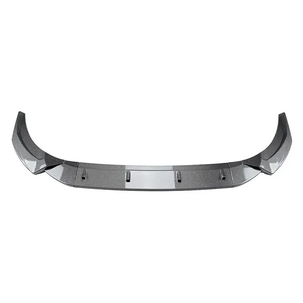 Front Bumper Lip Splitter Diffuser Skirts Flag Canard Carbon Fiber Look Zst-717 Cf CC-6217 Compatible With Audi S4 A4 B9.5 Sline 2020+