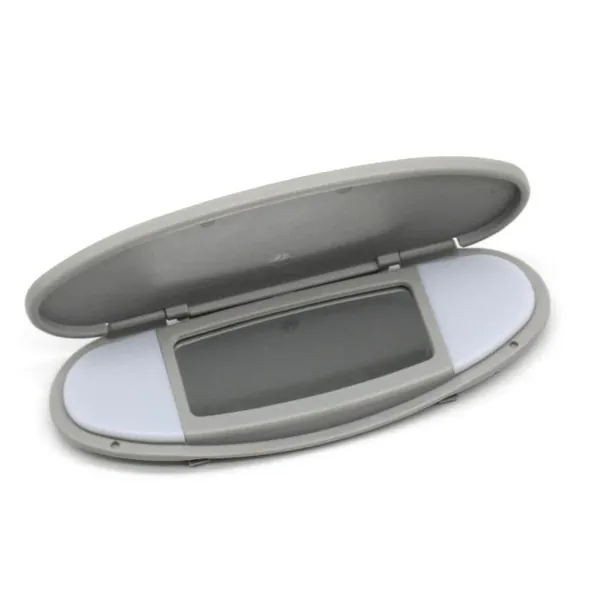 Sun Shade Panel Sun Visor Makeup Cosmetic Mirror Cover 51167361864-1 Gray A CC-7285 Compatible With Bmw Mini R55 R56 2006-2013 Jcw R55 2010-2013