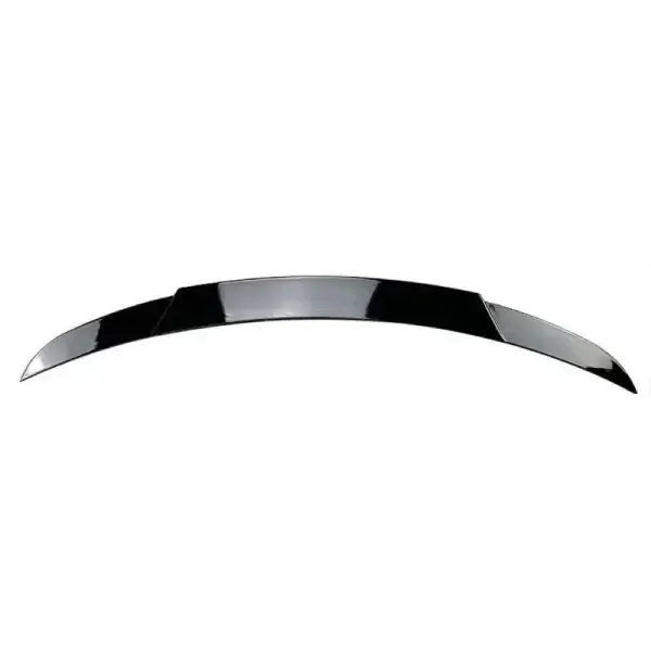 Rear Trunk Mid Wing Lip Splitter Skirts Flag Spoiler Brubus Style Zst-074 Gb Glossy Black CC-4271 Compatible With Mercedes C Class W206 2022+
