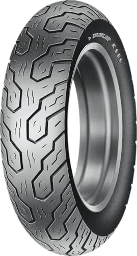 Dunlop K555 Rear Motorcycle Tire 150/80-15 (70V) Black Wall - Fits: Honda Magna DLX VF750CD 1995-1997