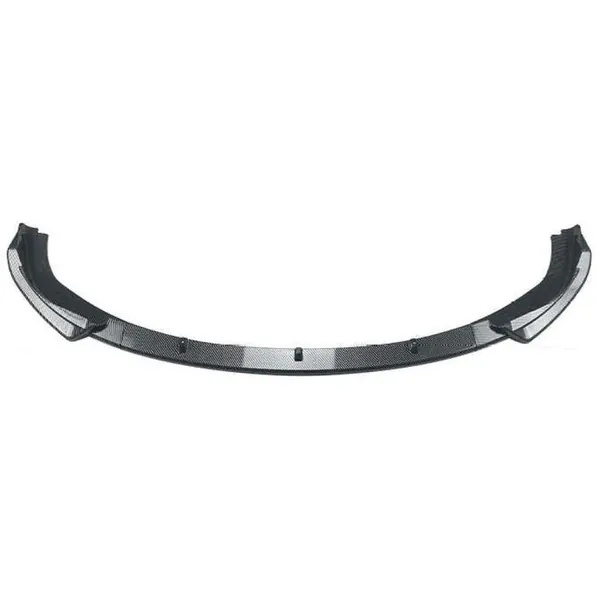 Standard Front Bumper Lip Splitter Skirts Zst-1141 Cf Carbon Fiber Look CC-9265 Compatible With BMW 5 Series E60 2008-2010