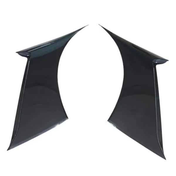 Front Panel Side Scoops Side Fender Vent Gt Style CC-7965 Compatible With Ford Mustang 2015-2020