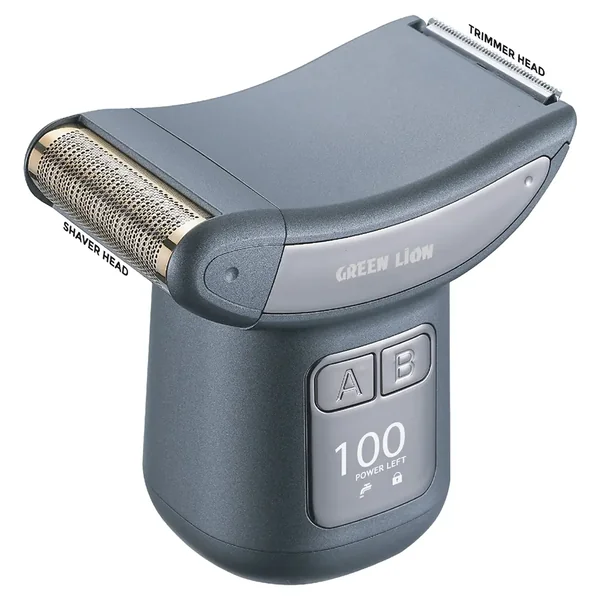 Green Lion Flexgroom 2 in 1 Body Groomer - Gray