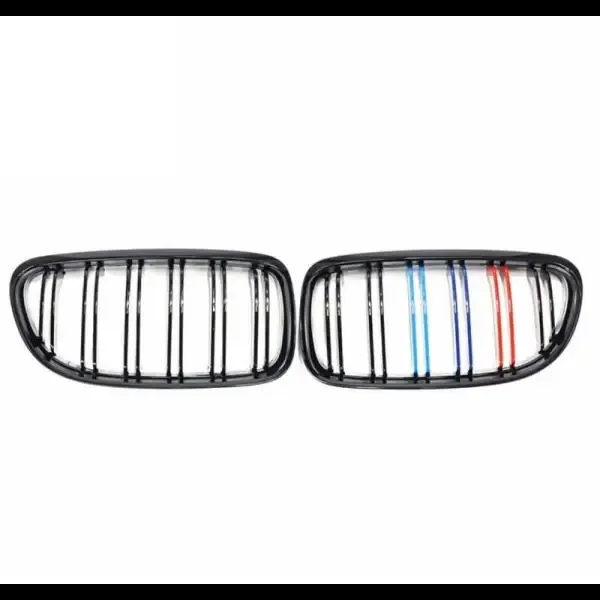 Front Bumper Grill Tri Colour CC-1539 Compatible With Bmw 3 Series E90 2008-2012