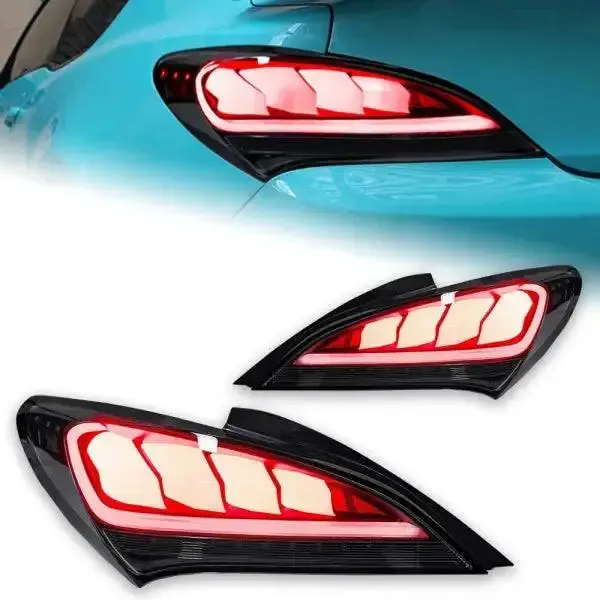 LED Tail Lights LED Tail Lamp Light LED DRL Signal Brake Reverse Compatible With Hyundai Genesis Coupe 2009-2012