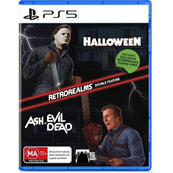 Halloween and Ash vs Evil Dead RetroRealms Double Feature PS5 Game