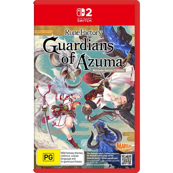 Rune Factory: Guardians of Azuma Nintendo Switch 2 Edition