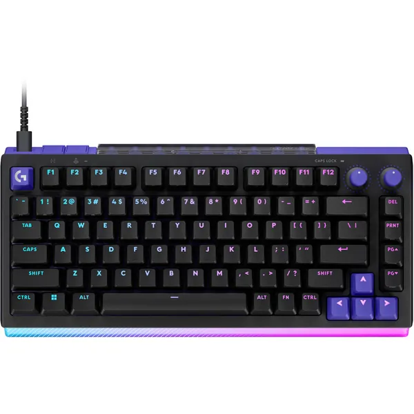 Logitech G512 X 75 Dual Swap Mechanical Keyboard (Linear Switches, Black)