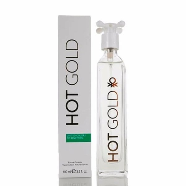 Benetton Hot Gold Eau De Toilette For Women 100ml