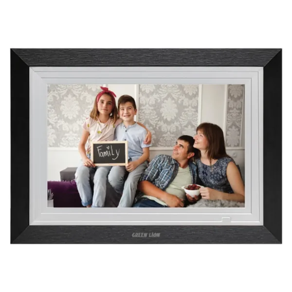 Green Lion Digital Picture Frame Touch Screen Display 10.1 Inch - Black