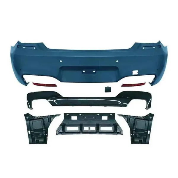 Rear Bumper Upgrade Convert To M Sport M Tech Mt Bodykit F06/f12/f13-003 Gc CC-9311 Compatible With Bmw 6 Series F06 F12 2011-2018