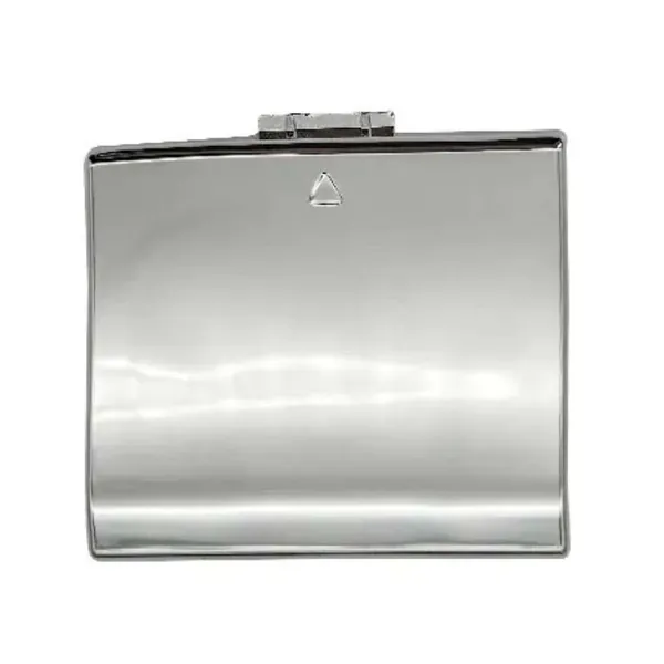 Rear Bumper Tow Hook Towing Tochan Trailer Cover 2548857800 Chrome CC-8091 Compatible With Mercedes Benz Glc W254 2022-2024