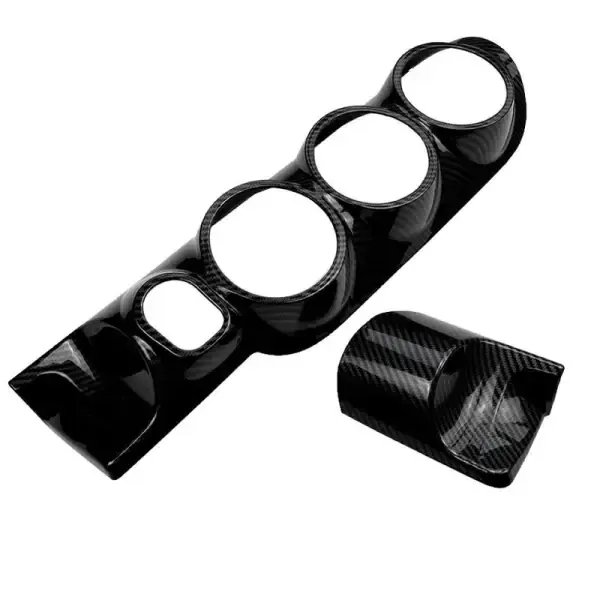 Center Console Dashboard Panel Decoration Cover Trim Carbon Fiber Look Zst-188a B Cf Usa Lhd CC-4356 Compatible With Mercedes B Class W247 2019-2022 Glb X247 2019-2022 Gla H247 2019-2022