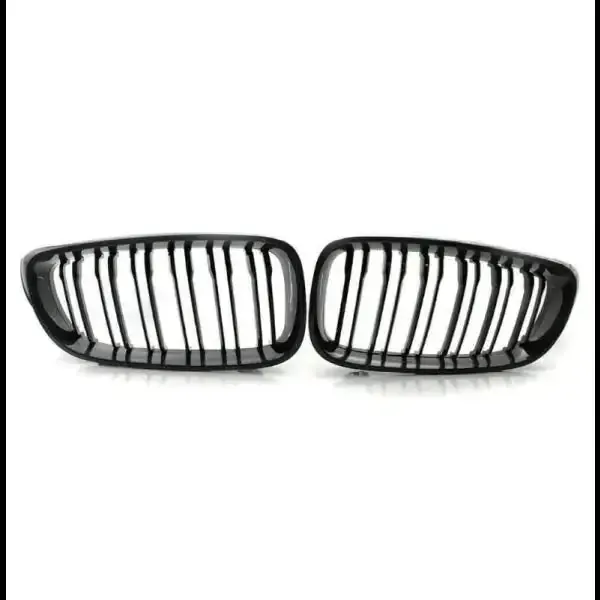 Front Bumper Grill Carbon Fiber Look CC-1551 Compatible With Bmw 3 Series Gt F34 2012-2018