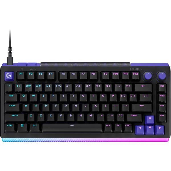 Logitech G512 X 75 Dual Swap Mechanical Keyboard (Tactile Switches, Black)