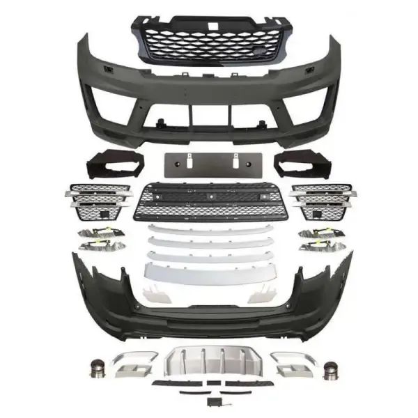 Upgrade Facelift Convert To Luma Bodykit Bumper CC-5862 Compatible With Range Land Rover Sport L494 2014-2017