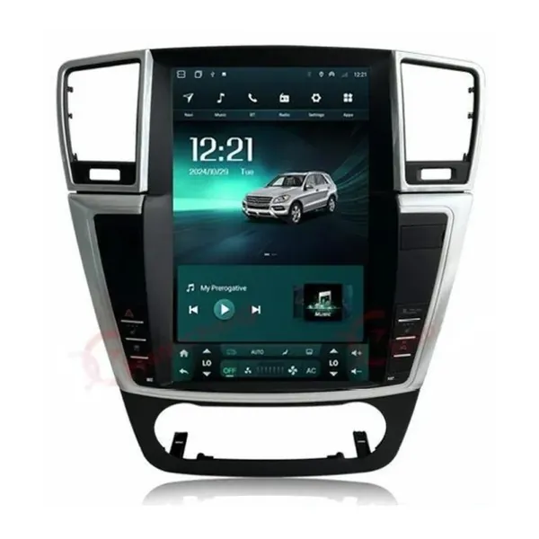 Android Multimedia Infotainment Touchscreen Dvd Player Wireless Carplay Android Auto 4gb +64gb Tesla Style CC-8608 Compatible With Mercedes Ml Gl W166 X166 2012-2016