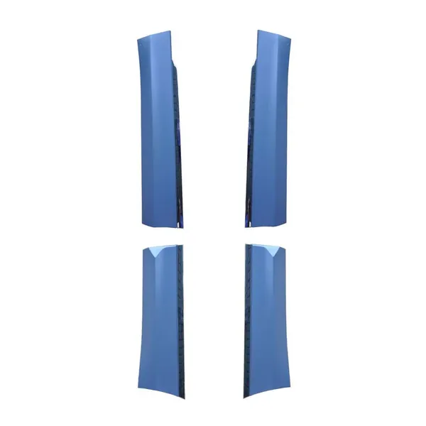 Upgrade Facelift Convert To R Line Style Front Door Trim Cover Panel Skirts CC-7243 Compatible With Vw Volkswagen Tiguan 2021-2023