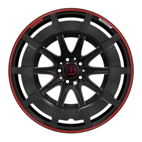 Forged Alloy Wheel Macwheel Rim Brabus Style 19 Inch 1PC CC-8182 Compatible With Mercedes A B C E S W177 W205 W206 W212 W213 W214 W221 W222 W223 W464 W463 W465 Gla W156 W247 Gle Gls W166 W167