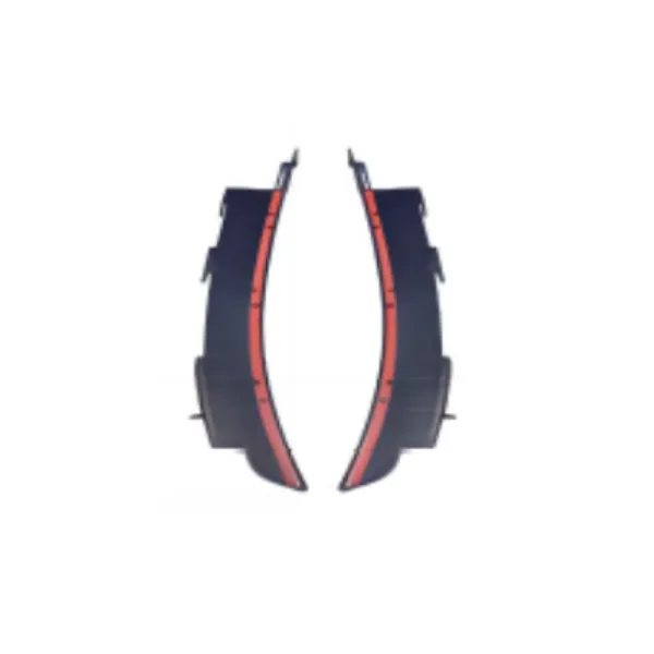 Rear Bumper Skirts Splitter Air Intake Vent Trim Mud Guard CC-7988 Compatible With Ford Mustang 2015-2017