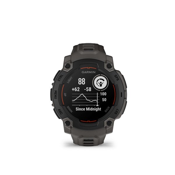 Garmin Instinct E, 45 mm, Black Bezel with Charcoal Band